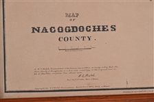 Nacogdoches Texas County Map