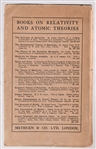 Einstein's Theory of Relativity First Edition