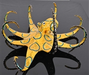 Chris Barela Creeper Octopus Bronze Sculpture