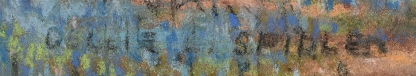 Texas Bluebonnet Landscape Oil Painting