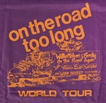 Willie Nelson On The Road Too Long T-Shirt '81