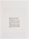 Willie Nelson Press Kit c.1980