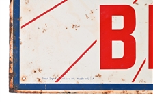 Sun Tang Big Red Tin Sign