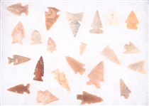 Collection Of Arrowheads (22)