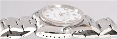 Rolex Oyster Perpetual Date-White Arabic Dial