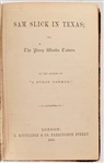 Sam Slick in Texas 1857