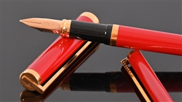 ST Dupont Paris Fountain & Rollerball Pen (Pair)