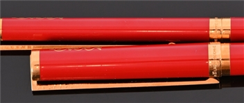 ST Dupont Paris Fountain & Rollerball Pen (Pair)