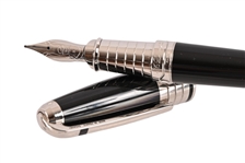 (2) ST Dupont Olympio Vertigo Fountain Pens