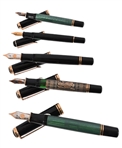 Collection of (5) Pelikan Fountain Pens