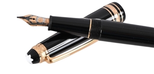 (2) Montblanc Meisterstuck 75th Anniversary Pens