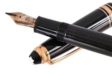 (2) Montblanc Meisterstuck 75th Anniversary Pens