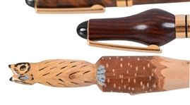 Collection of Handcrafted & Hand-Turned Pens