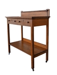Jahn New Braunfels Texas Oak Two-Drawer Table