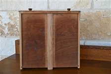 Jahn New Braunfels Texas Oak Two-Drawer Table