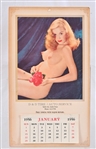 1956 & 1958 Pin-Up Girl Calendars