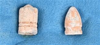(2) Framed Civil War Artifact Displays