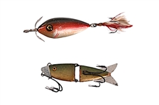 (2) Antique Heddon, K&K Fishing Lures