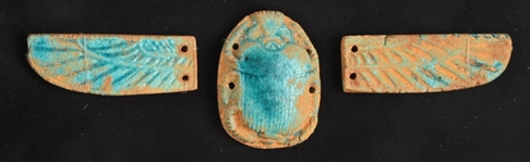 Ancient Egyptian Artifacts, Framed Pair