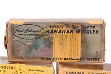 Collection of Hawaiian Wiggler Fishing Lures